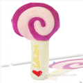 Lollipop peluche sonnant jouets fournitures pour animaux de compagnie